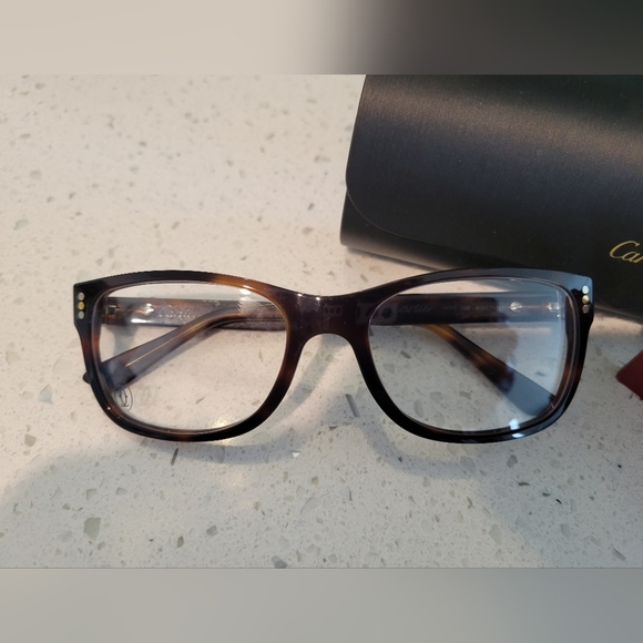 Tortoise Cartier Fashion Eyewear - Picture 2 of 8